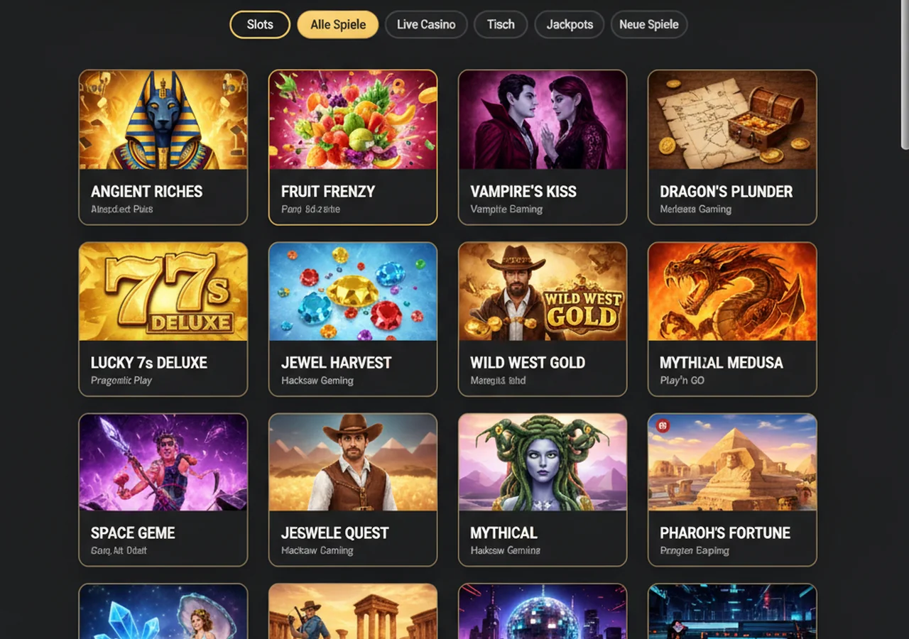 Spielangebot bei GoldBet – GoldBet
